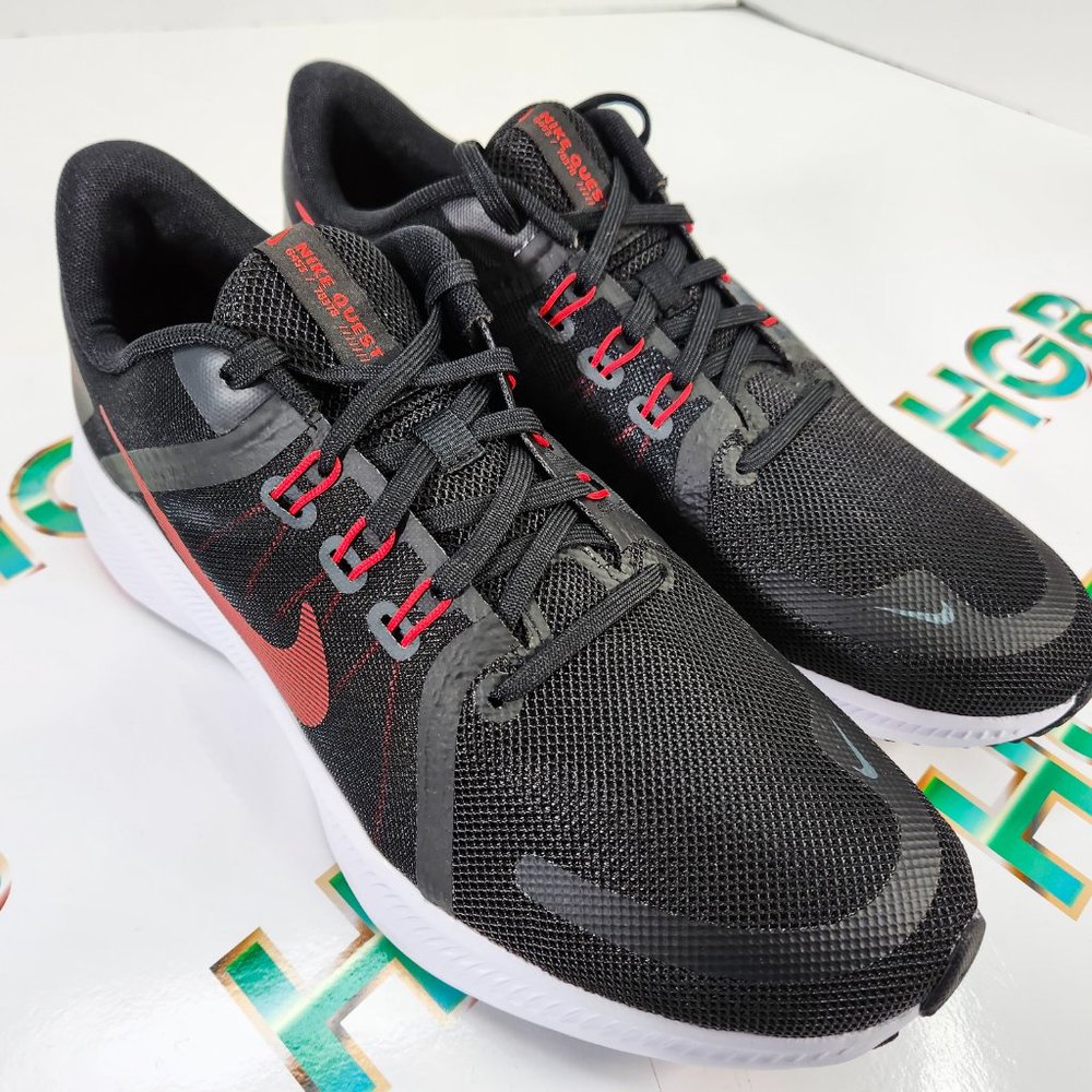 Nike Quest 4 Men's Sneaker Shoe Limited Edition Athletic Black DA1105-001 - Picture 7 of 11